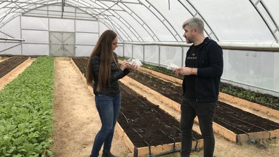 "Ми орієнтувалися на продовольчу безпеку": що вирощують у теплиці міського саду-городу в Полтаві "Ми орієнтувалися на продовольчу безпеку": що вирощують у теплиці міського саду-городу в Полтаві