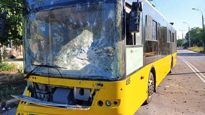 Херсон, обстріли, липень 2026, тролейбус