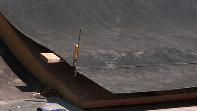У скейт-парку в Чернівцях пошкодили фігури У скейт-парку в Чернівцях пошкодили фігури