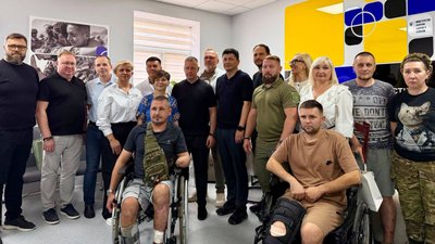 Простір турботи про ветеранів та ветеранок відкрили у Центральній міській лікарні Рівного
