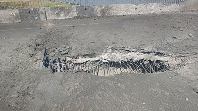 Херсонщина, пошкоджений Чонгарський міст, 2023 рік Херсонщина, пошкоджений Чонгарський міст, 2023 рік