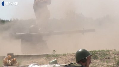 На Черкащині тривають військові навчання На Черкащині тривають військові навчання