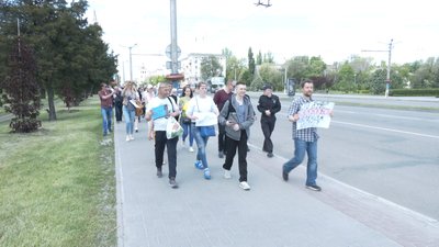 У Запоріжжі відбулася акція проти маскового режиму та вакцинації