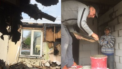 Майже пів року 11 родин погорільців на Волині відновлюють житло