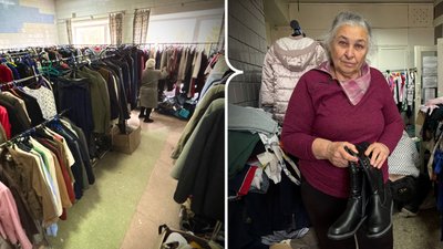 Волонтерський простір «Шафа доброти» у Новодністровську на Буковині