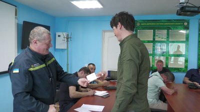 У Запоріжжі проходять навчання для рятувальників-добровольців