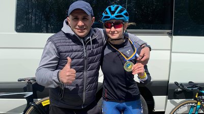 Команда Житомирщини стала першою у Кубку України з велоспорту Команда Житомирщини стала першою у Кубку України з велоспорту