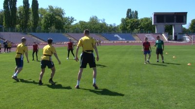 Змагання з регбі серед школярів у Черкасах
