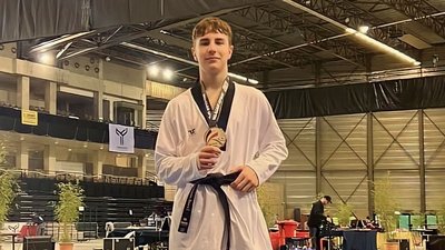 Даніл Хаммерман з Дніпра здобув срібну медаль на міжнародному турнірі з тхеквондо
