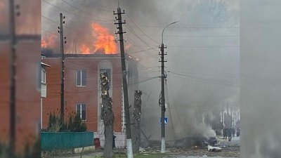Російські війська атакували центр прикордонного Новгорода-Сіверського
