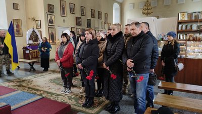 Артура Василькова, який загинув на війні з РФ, поховали у Диканській громаді