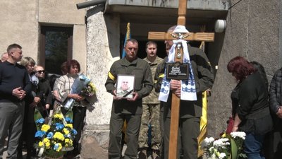 Прощання з військовим В’ячеславом Кравчуком