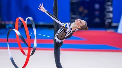 Українки здобули дві медалі на етапі Кубка світу з художньої гімнастики в Софії: результати Українки здобули дві медалі на етапі Кубка світу з художньої гімнастики в Софії: результати