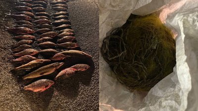 Черкаські патрульні виявили двох чоловіків, які незаконно ловили рибу Черкаські патрульні виявили двох чоловіків, які незаконно ловили рибу