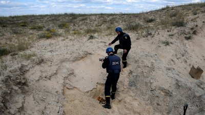 На Миколаївщині продовжують розмінування акваторії Чорного моря На Миколаївщині продовжують розмінування акваторії Чорного моря
