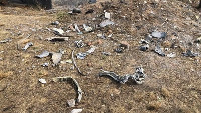 Жителі села на Миколаївщині відновлюють будинки, пошкоджені збитими російськими ракетами Жителі села на Миколаївщині відновлюють будинки, пошкоджені збитими російськими ракетами