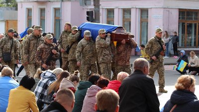В Умані на Черкащині попрощалися із захисником