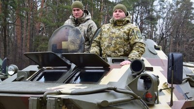 В Оршанці навчали водіїв БТР та навідників