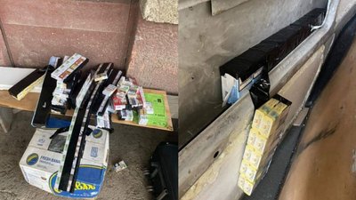 Контрабанду сигарет виявили у мікроавтобусі чернівчанина закарпатські прикордонники