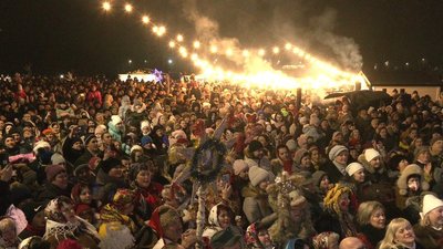 Встановили рекорд України. На Франківщині майже 4,5 тис. людей заколядували "Нову радість"