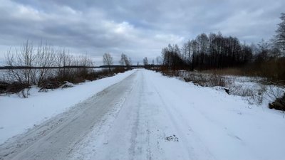 Дорога, де росіяни вбили подружжя з села Припутні