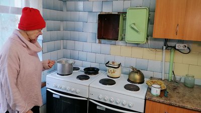 Кухня у Центрі перебування бездомних у Кропивницькому Кухня у Центрі перебування бездомних у Кропивницькому