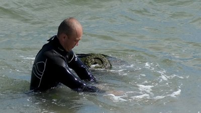На пляжі в Одеській області знайшли морську міну