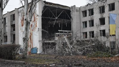 Війська РФ обстріляли Краматорськ — зруйнований корпус одного з інститутів
