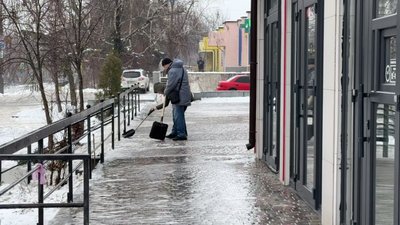 Дніпро, ожеледиця, погода, гололед