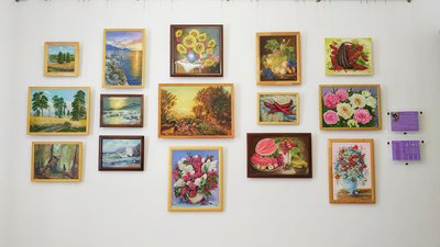 "Починати ніколи не пізно": більше 500 картин за 12 років написала художниця з Вінниці "Починати ніколи не пізно": більше 500 картин за 12 років написала художниця з Вінниці