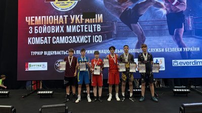 Спортсмени, чемпіонат України з бойових мистецтв комбат самозахисту ІСО, 26 червня 2026