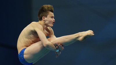 16-річний Олексій Середа вдруге у кар'єрі вийшов у фінал ЧС зі стрибків у воду на 10-метровій платформі