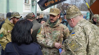 У Дніпрі пройшов Марш добровольців, — фоторепортаж