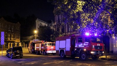 У Дніпрі горіло кафе