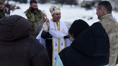 Військовослужбовці відзначають Водохреще
