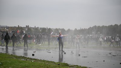 Протети у Гаазі проти іммігрантів