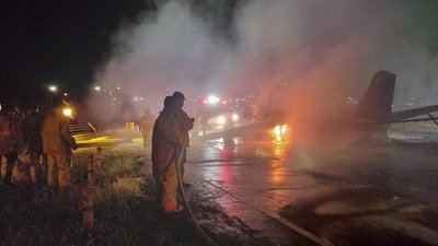 На Філіппінах розбився літак з медиками на борту