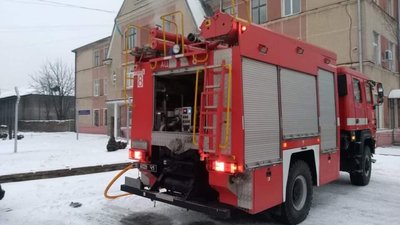 На Прикарпатті горіла селищна рада На Прикарпатті горіла селищна рада