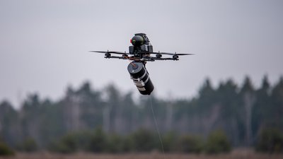 Війська РФ атакували Семенівку FPV-дроном на оптоволокні
