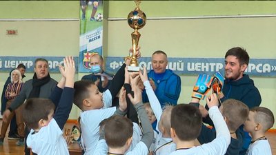 У Сумах завершився турнір з футболу серед юних спортсменів