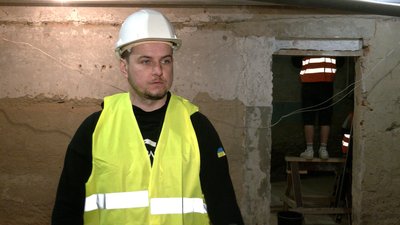 Облаштування укриття у Мені на Чернігівщині: як проходить робота