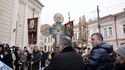 Вперше за новоюліанським календарем. Як відзначали Водохреще у Чернівцях Вперше за новоюліанським календарем. Як відзначали Водохреще у Чернівцях