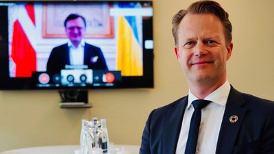 "Росія повинна відповідати за ескалацію конфлікту": глава МЗС Данії висловив підтримку Україні