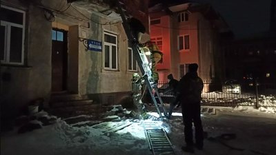 Пожежа, рятувальники, Косів