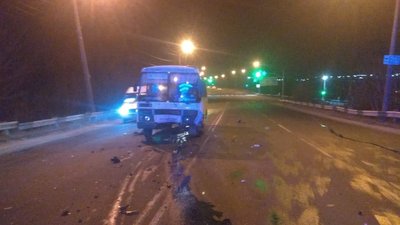 Автопригода сталася 31 березня близько 21-ї години, на вулиці Кам’янецькій. Фото: Поліція Автопригода сталася 31 березня близько 21-ї години, на вулиці Кам’янецькій. Фото: Поліція