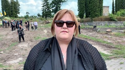 У Тернополі попрощалися із загиблим військовим Романом Мураном У Тернополі попрощалися із загиблим військовим Романом Мураном