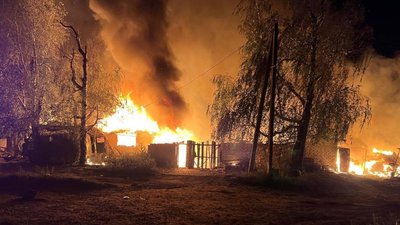 Пожежа в Осколі