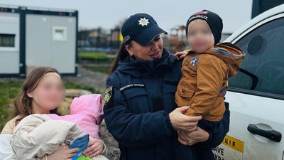 Херсонщина, евакуація, поліція, діти