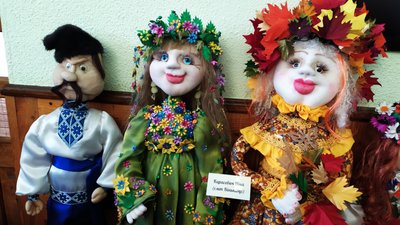 Лялька в скульптурній техніці від майстрині з смт Віньківці Ніни Карасевич. Лялька в скульптурній техніці від майстрині з смт Віньківці Ніни Карасевич.