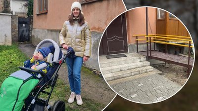 Оксана Шеленко, дитина з інвалідністю, пандус, Франківськ